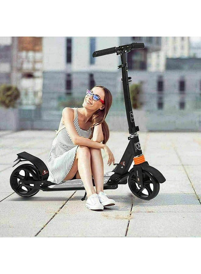 Cool Baby 2-Wheels Self Standing Foldable Kick Scooter Black - Image 2