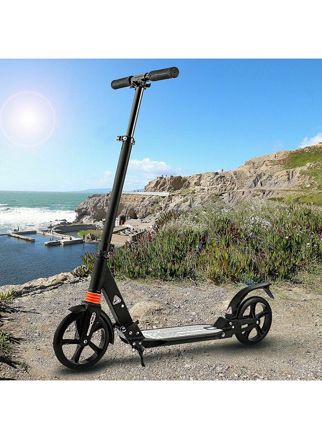 Cool Baby 2-Wheels Self Standing Foldable Kick Scooter Black - Image 3