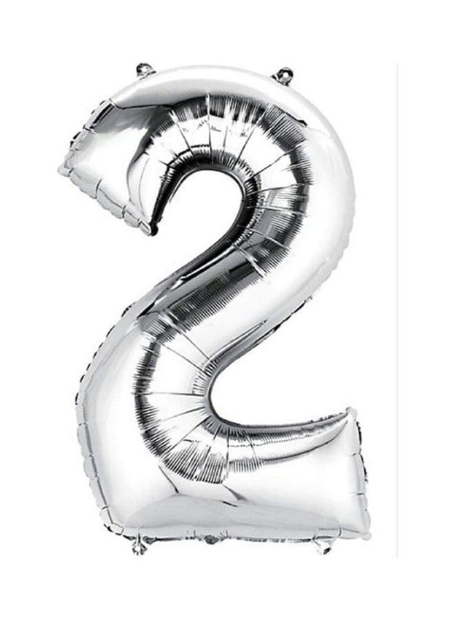 ذا بارتي بوبير - بالون على شكل رقم "2"، بمقاس 40 بوصة - Image 1