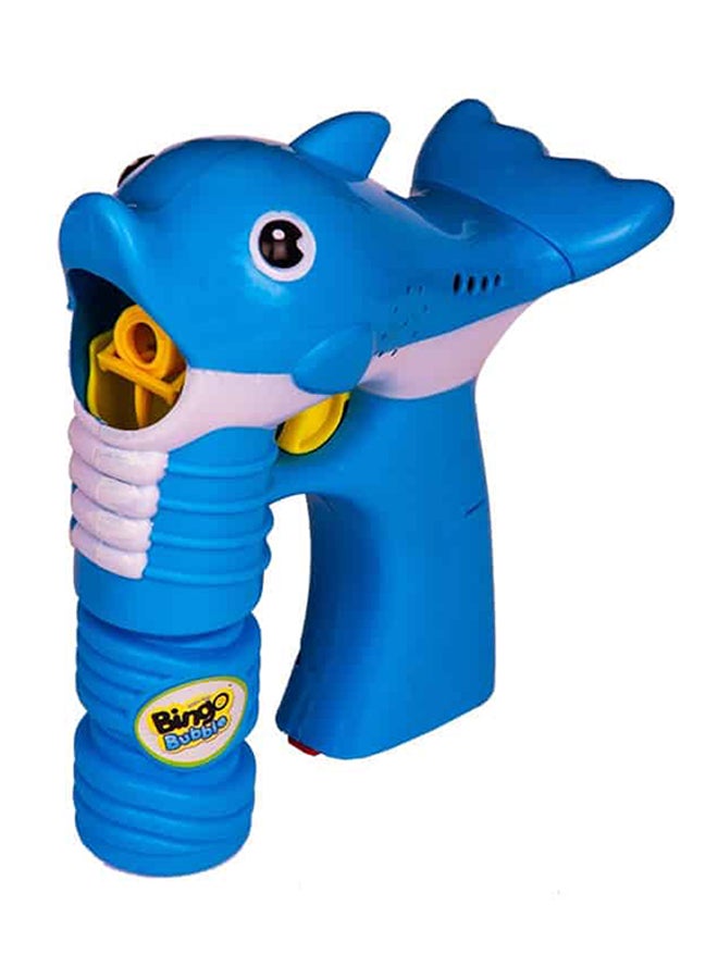 Bingo Dolphin Shaped Bubble Gun With Light And Music  - Image 2