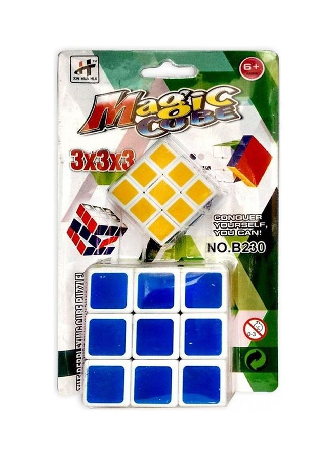 Magic Cube 2-Piece Magic Rubic Cube Puzzle 