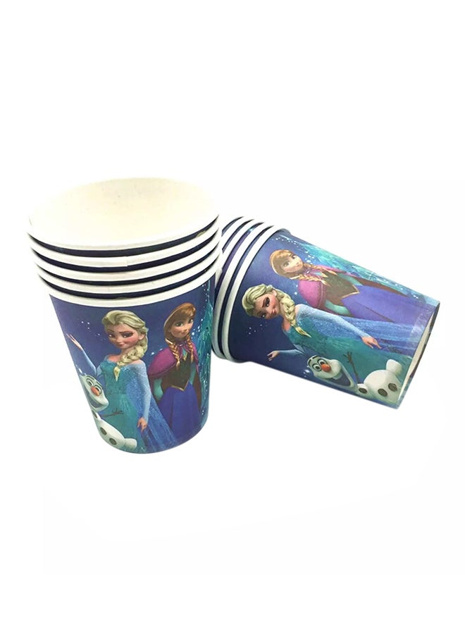 تامونا "طقم أكواب لحفلات أعياد الميلاد بتصميم مستوحى من فيلم "Frozen" مكون من 10 قطع" - Image 2