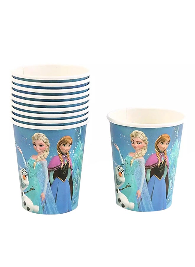 تامونا "طقم أكواب لحفلات أعياد الميلاد بتصميم مستوحى من فيلم "Frozen" مكون من 10 قطع" - Image 3