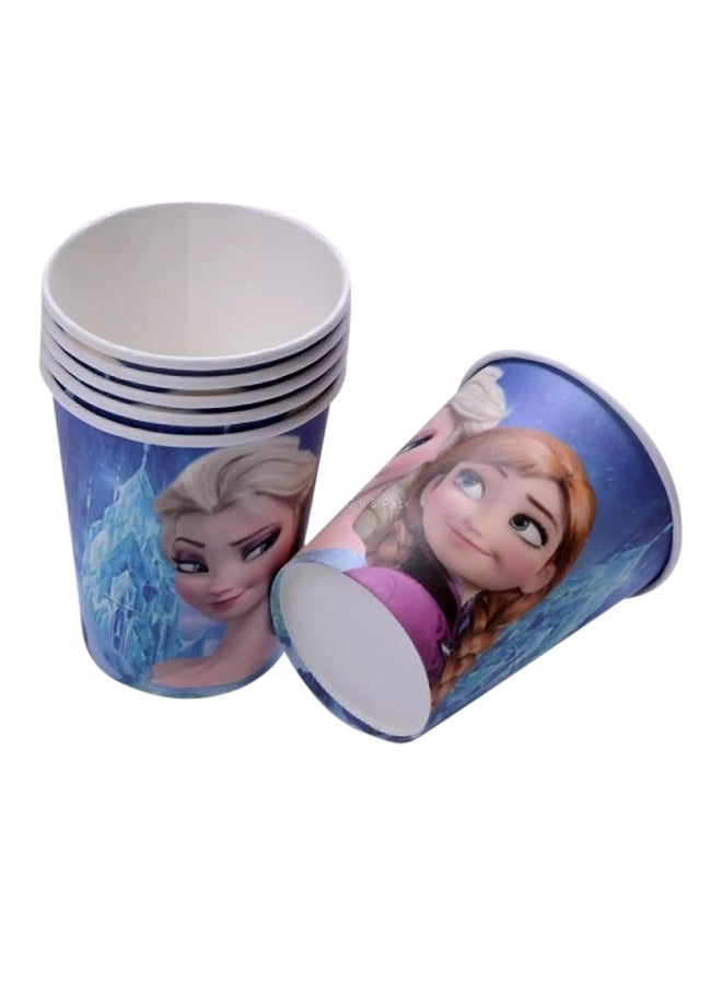 تامونا "طقم أكواب لحفلات أعياد الميلاد بتصميم مستوحى من فيلم "Frozen" مكون من 10 قطع" - Image 5