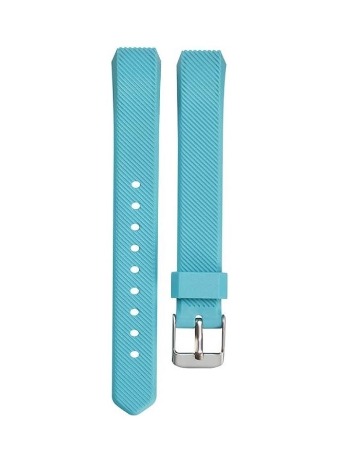 BGM Silicone Replacement Wrist Strap For Fitbit Alta Sky Blue