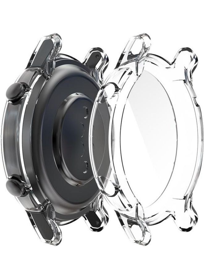 BGM Plating TPU All-Inclusive Protective Shell For Huawei GT2 42mm Clear - Image 4