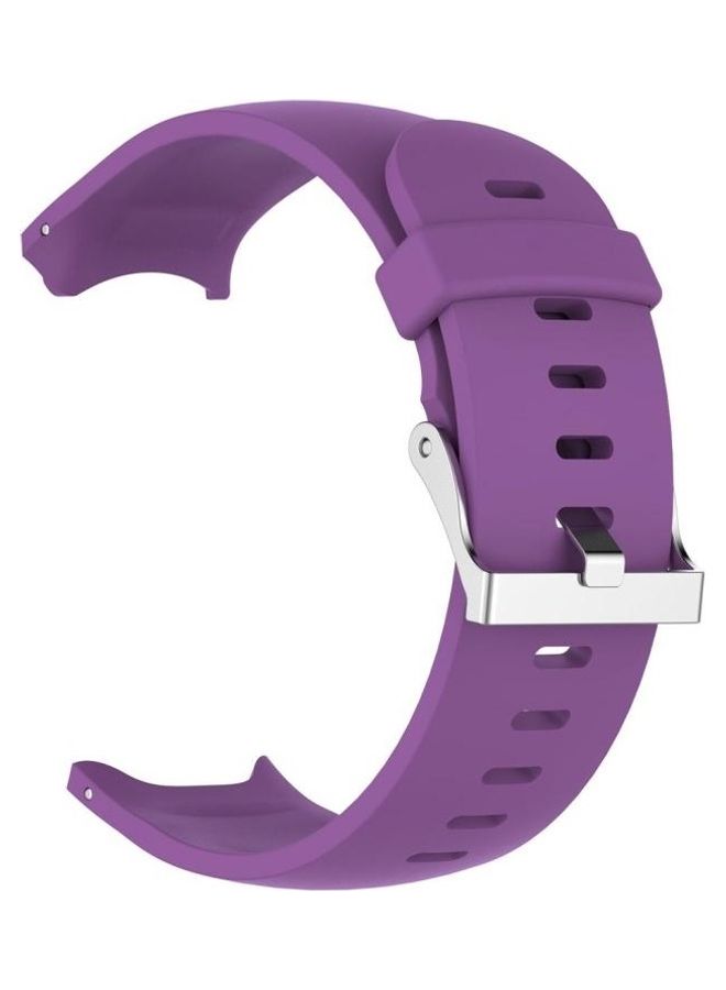 BGM Smart Watch Silicone Wrist Strap Watchband For Garmin Approach S3 Purple - Image 2