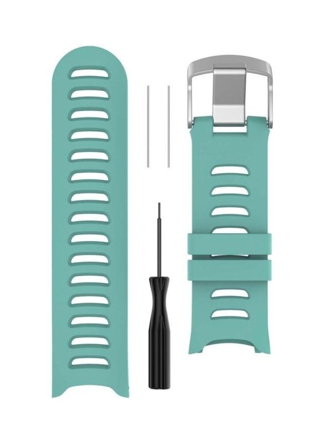 BGM Silicone Replacement Strap Band for Garmin Forerunner 610 Mint Green - Image 4