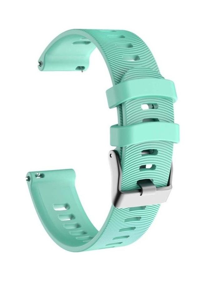 BGM Silicone Replacement Strap Band for Garmin Forerunner 245 Mint Green - Image 3