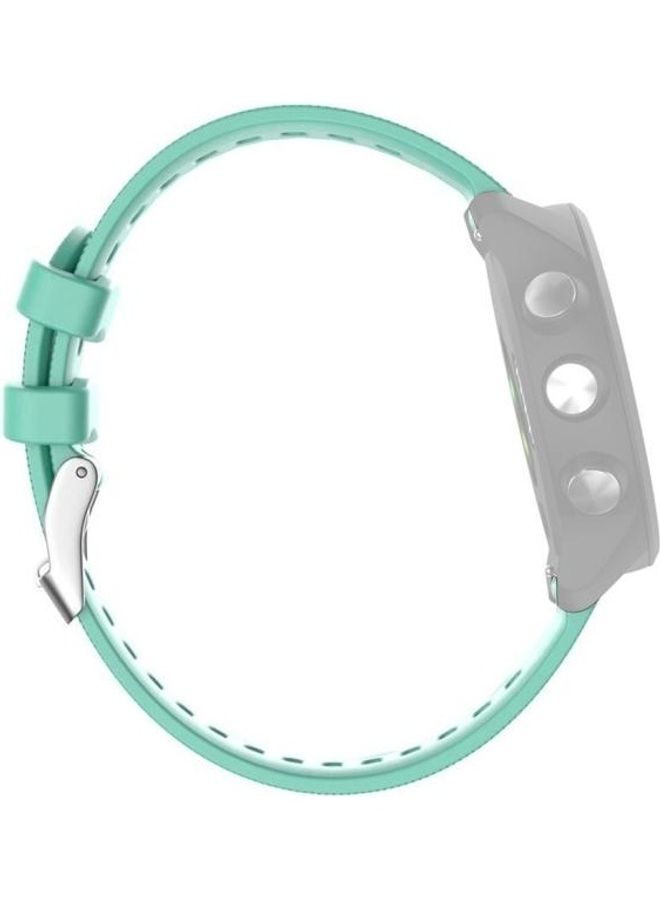 BGM Silicone Replacement Strap Band for Garmin Forerunner 245 Mint Green - Image 5