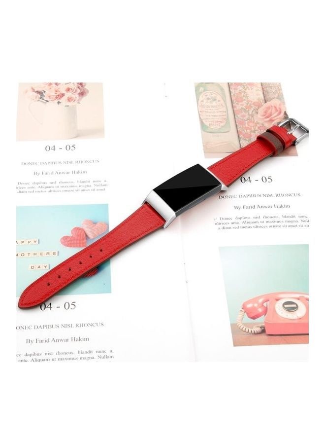 BGM Replacement Band For Fitbit Charge 4/3 Red - Image 5