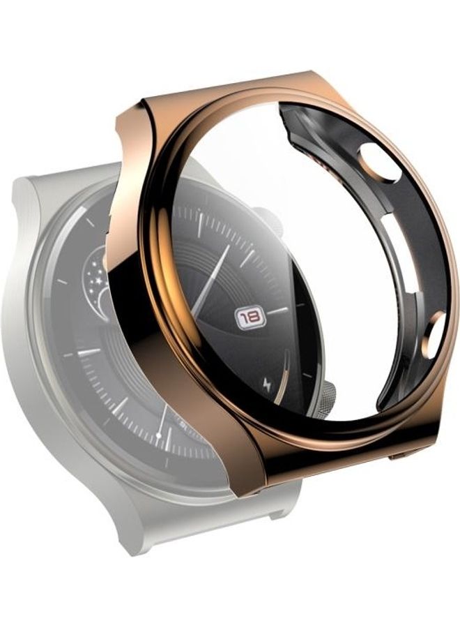 BGM TPU Protective Case Cover For Huawei Watch GT 2 Pro Full Coverage Rose Gold - Image 1