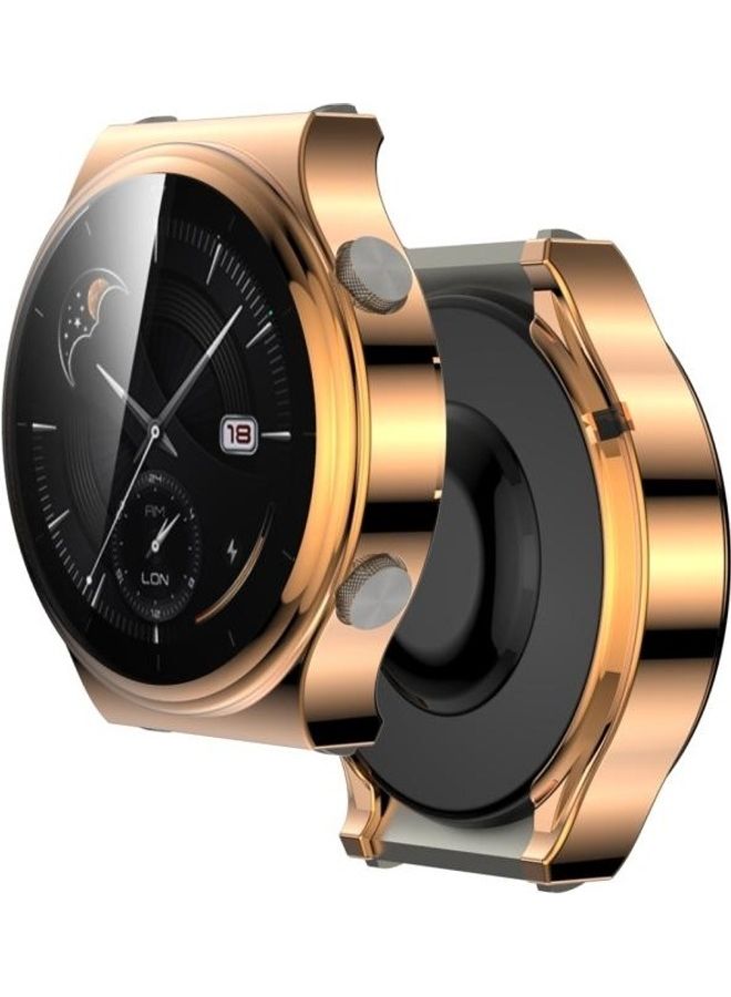 BGM TPU Protective Case Cover For Huawei Watch GT 2 Pro Full Coverage Rose Gold - Image 2