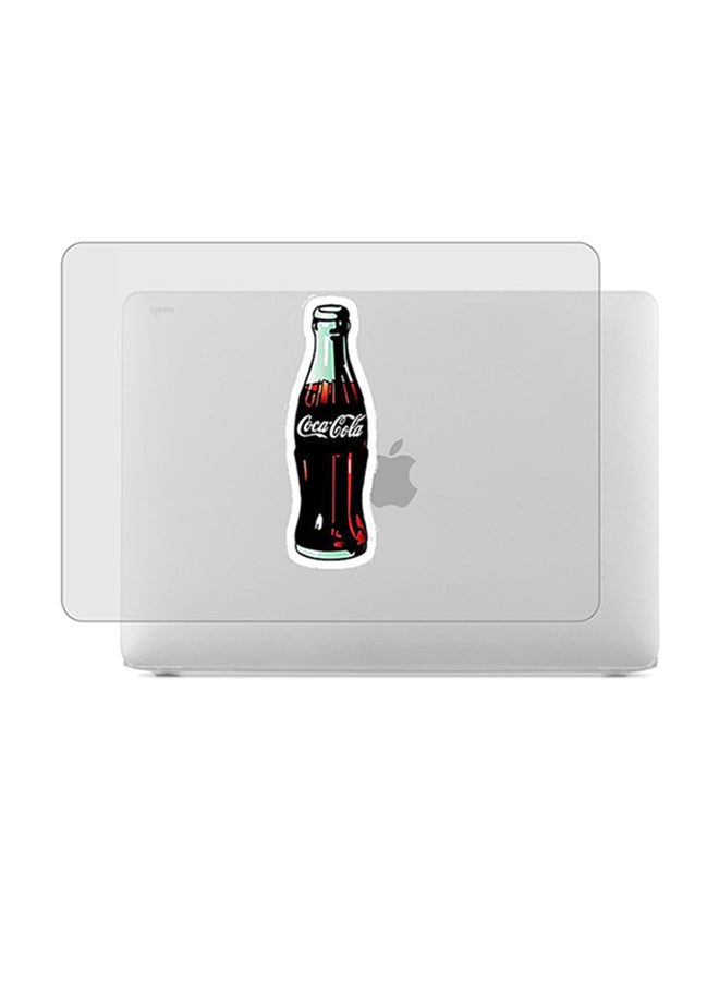 Theodor 2-Piece Printed Protective Hardshell Rubberized Case Cover For MacBook Air Silver - Image 1