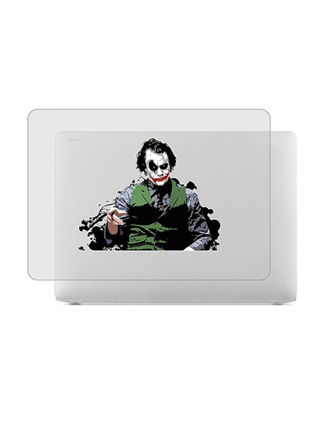 Theodor 2-Piece Printed Protective Hardshell Rubberized Case Cover For MacBook Air Silver - Image 1