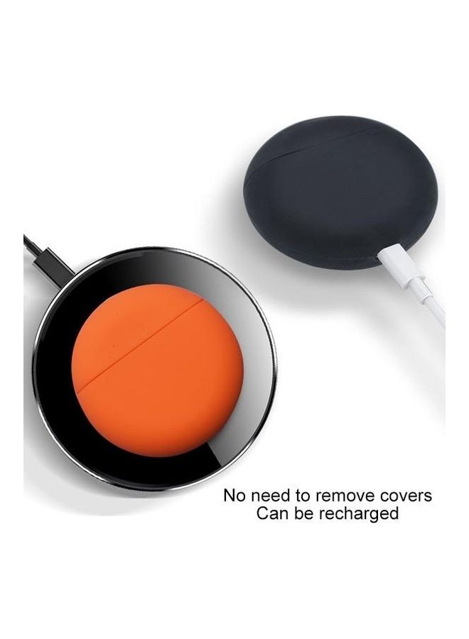 BGM Split Style Liquid Silicone Wireless Earphone Protective Case Storage Box for Huawei FreeBuds 3 White - Image 3