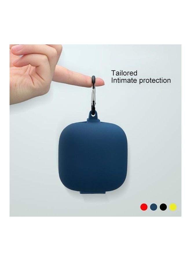 BGM Solid Colour Silicone Wireless Bluetooth Earphone Protective Case for Beats Powerbeats Pro Red - Image 5