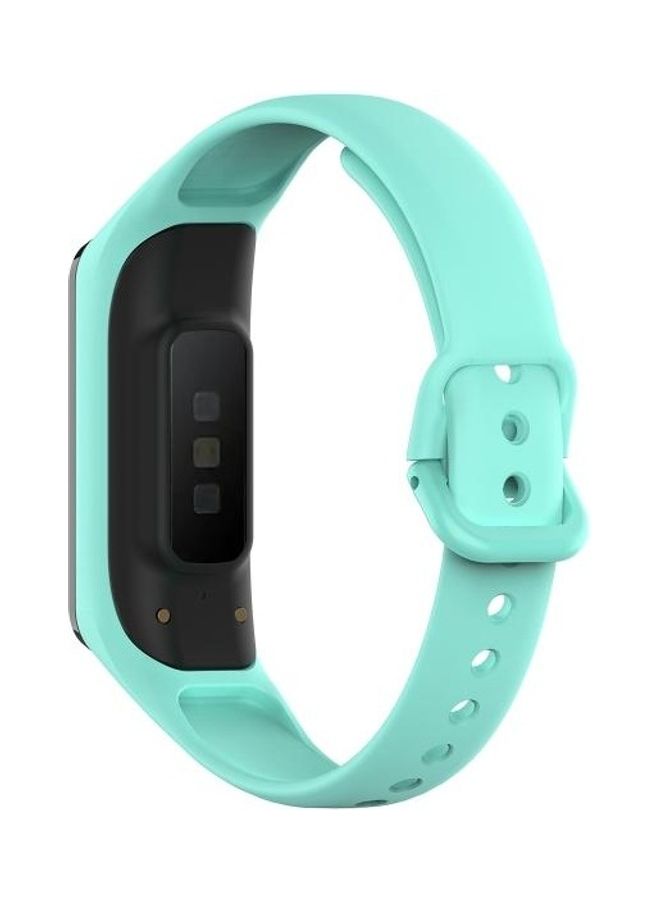 BGM Silicone Replacement Wrist Strap Watchband For Samsung Galaxy Fit 2 Green - Image 4