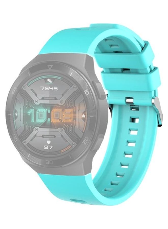 BGM Silicone Replacement Strap Watchband For Huawei Watch GT 2e Green - Image 4