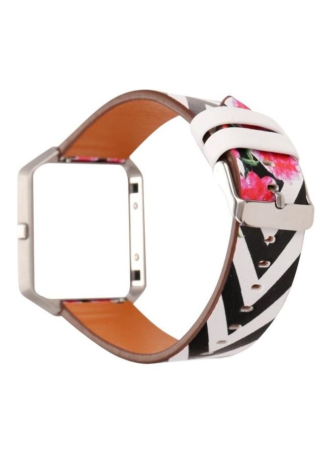 BGM Leather Replacement Band For Fitbit Blaze Multicolour - Image 1