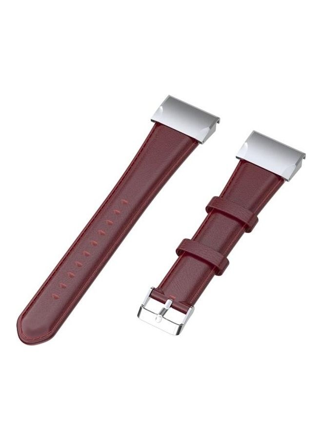 BGM Replacement Strap For Garmin Fenix 6 Brown - Image 3