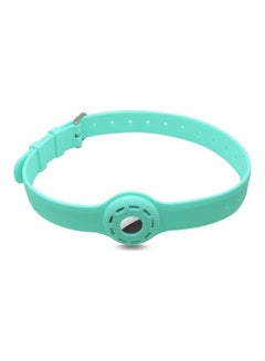 Pet Collar Anti-Scratch Shockproof Silicone Case For Apple AirTag Mint Green