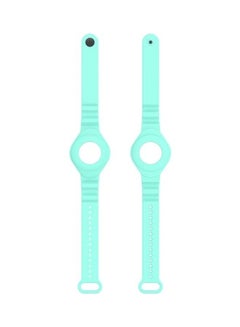 BGM Armor Silicone Band For Apple AirTag Mint Green  - Image 2