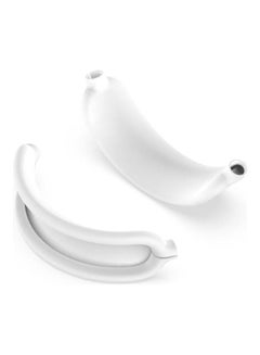 BGM Silicone Protective Case For Headphone Hood For Apple AirPods Max White  - Image 3