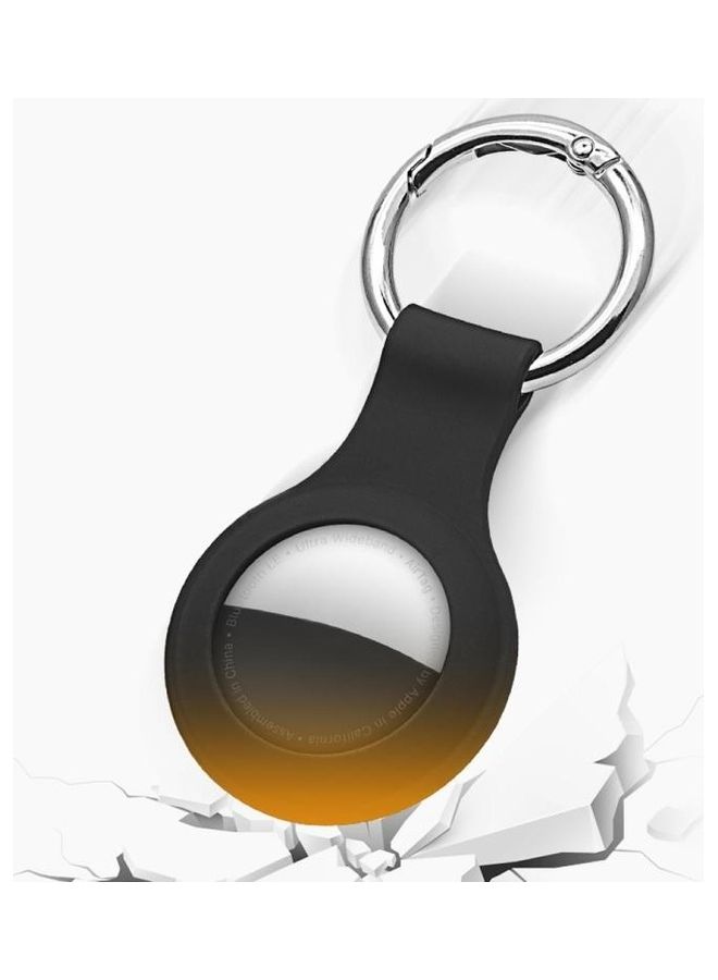 BGM Silicone Case with Keychain Ring for Apple AirTag Green  - Image 3