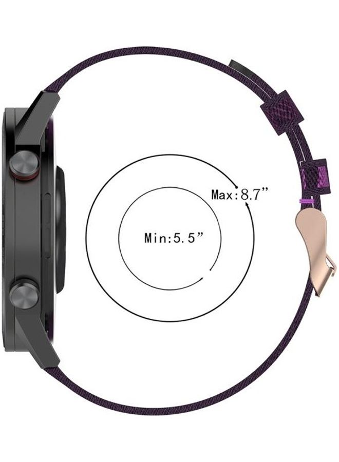 BGM Replacement Band For Huawei GT/GT 2/Honor Magic Watch 2 46mm Yellow/Black - Image 5