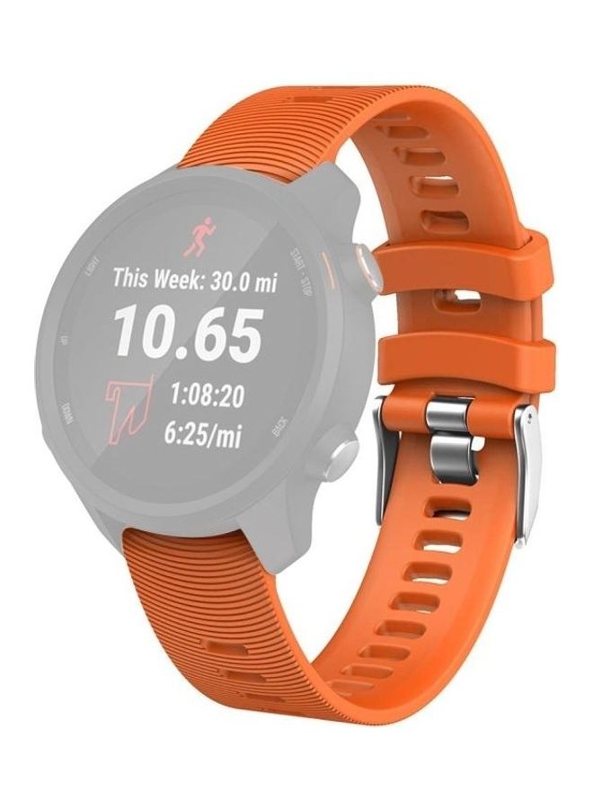 BGM Replacement Band For Garmin Forerunner 245 Orange - Image 1