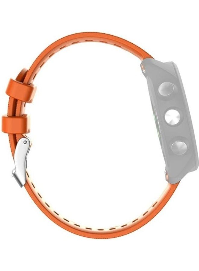 BGM Replacement Band For Garmin Forerunner 245 Orange - Image 5