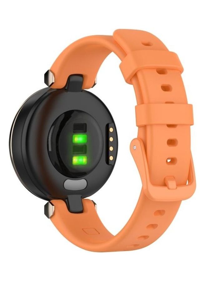 BGM Replacement Band With Dismantling Tool For Garmin Lily Orange - Image 3