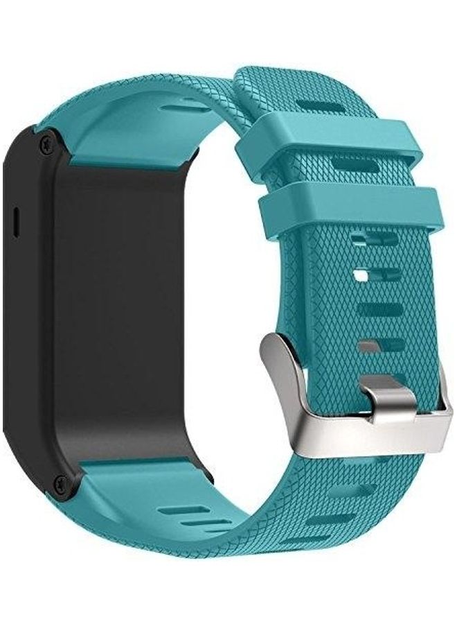 BGM Silicone Replacement Band For Garmin Vivoactive HR Tiffany Blue - Image 1
