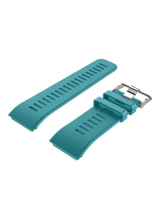 BGM Silicone Replacement Band For Garmin Vivoactive HR Tiffany Blue - Image 2