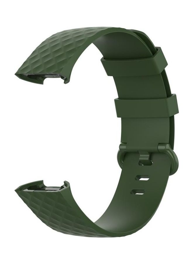 BGM Replacement Band For Fitbit Charge 4/Charge 3/Charge 3 SE Olive Green - Image 3