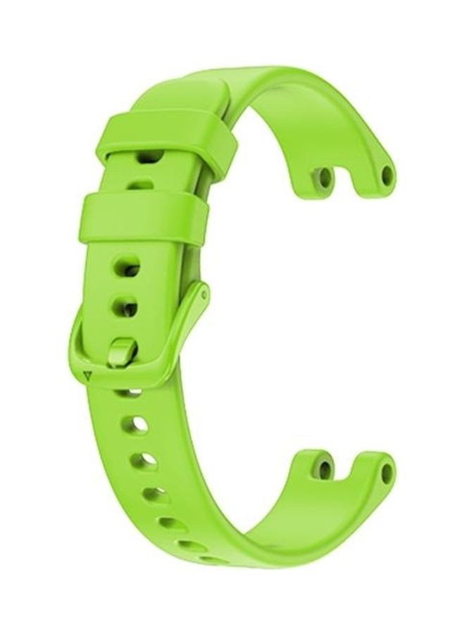 BGM Silicone Replacement Band For Garmin Lily Lime Green - Image 2