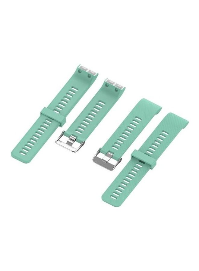 بي جي إم سوار بديل من السيليكون لساعة جارمن فوراتليت 35J/ فور رانر 35J أخضر نعناعي - Image 3