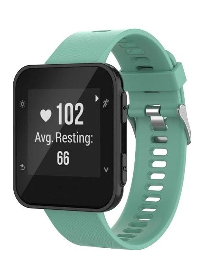 بي جي إم سوار بديل من السيليكون لساعة جارمن فوراتليت 35J/ فور رانر 35J أخضر نعناعي - Image 5