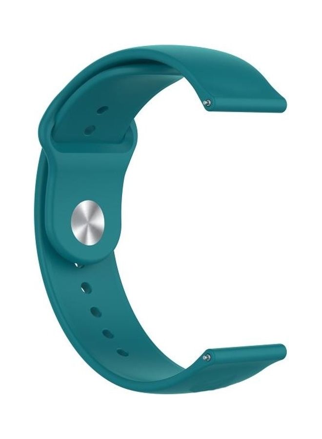 BGM Replacement Band For Garmin Vivomove 3s/4s 18mm Blue - Image 3