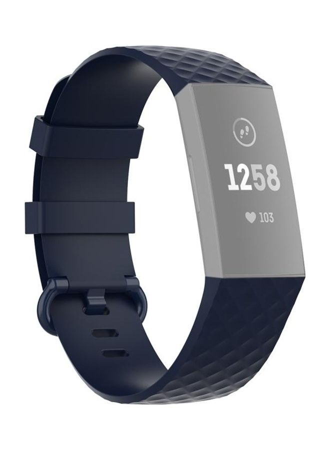 BGM Replacement Band For Fitbit Charge 4/Charge 3/Charge 3 SE Navy Blue - Image 1
