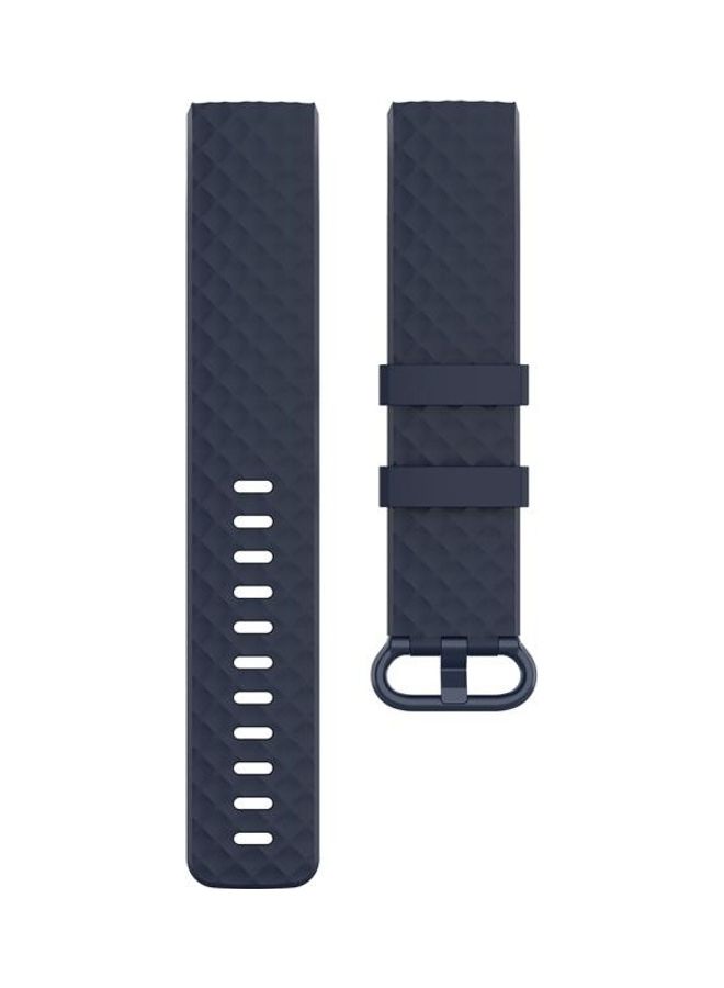 BGM Replacement Band For Fitbit Charge 4/Charge 3/Charge 3 SE Navy Blue - Image 2