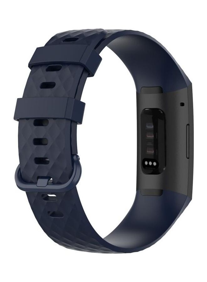BGM Replacement Band For Fitbit Charge 4/Charge 3/Charge 3 SE Navy Blue - Image 4