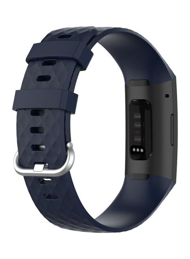 BGM Replacement Band For Fitbit Charge 4/Charge 3/Charge 3 SE Navy Blue  - Image 4