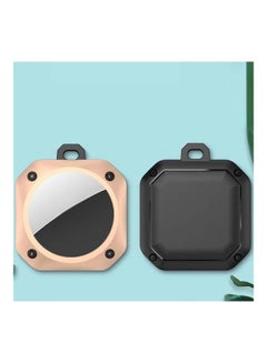 Thunderbolt Acrylic Case For Apple AirTag Rose Gold
