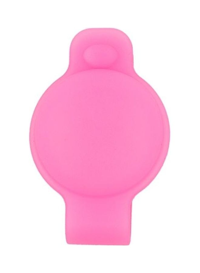 BGM - Silicone Shockproof Case For Apple AirTag Rose Pink - Image 1