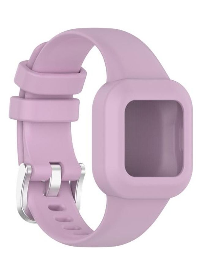 BGM Silicone Replacement Band For Garmin Vivofit JR3 Light Purple - Image 1