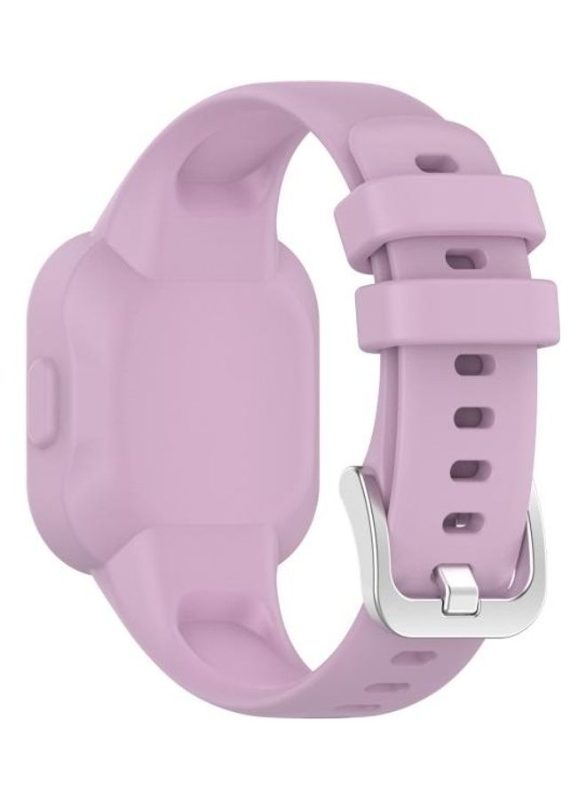 BGM Silicone Replacement Band For Garmin Vivofit JR3 Light Purple - Image 2