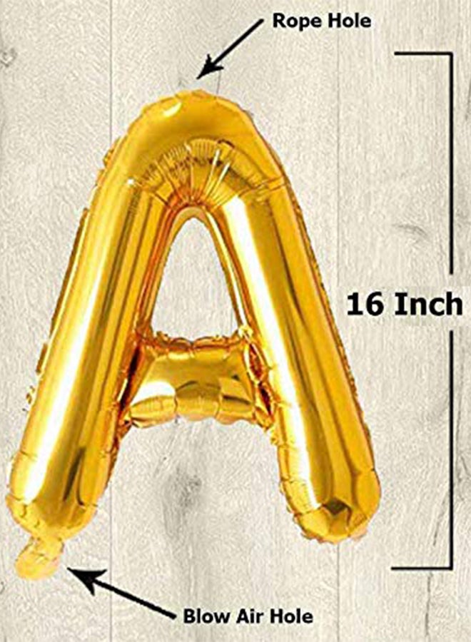 NorthStar Alphabet A Party Balloon 275110 16inch - Image 2