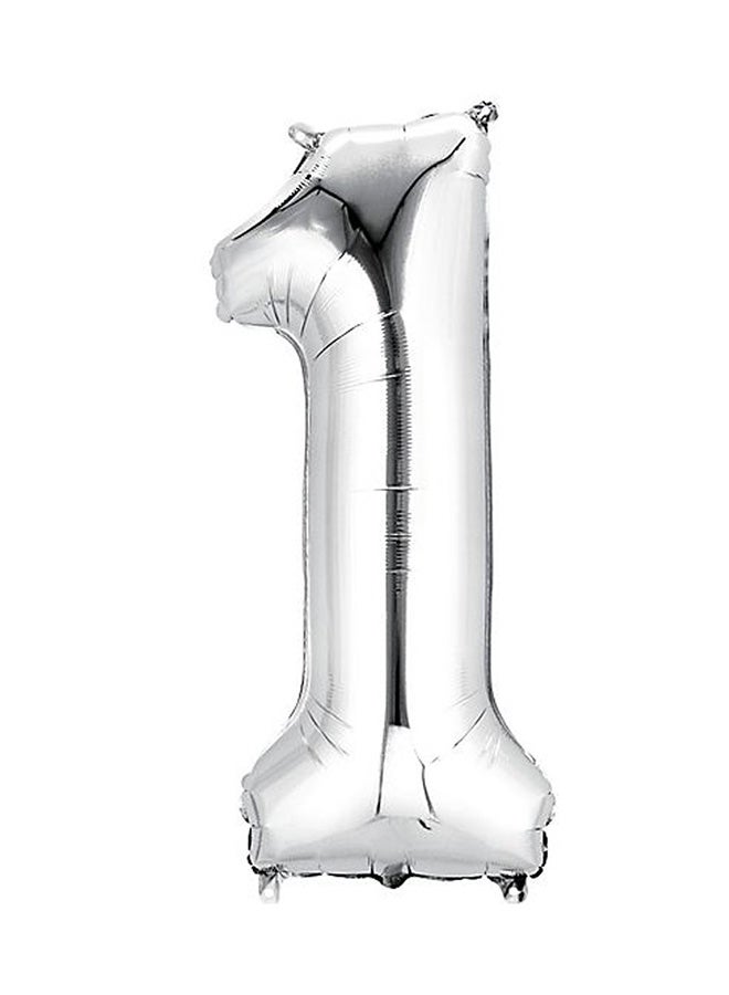 Northstar balloons Foil Number 1 Balloon 16inch - Image 1
